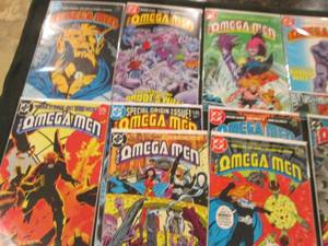 222. 10 Omega Man Comic Books...