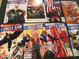 227. 8 Uncle Sam Comic Books...