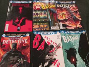 240. 6 Batman Comic Books...