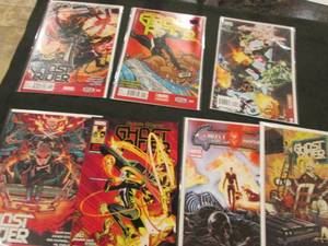 249. 7 Ghost Rider Comic Books...