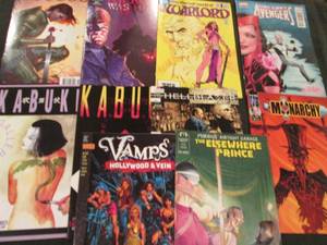 250. 10 Misc Comic Books...