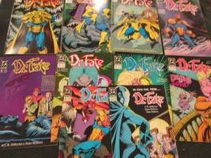 256. 10 Dr. Fate Comic Books...