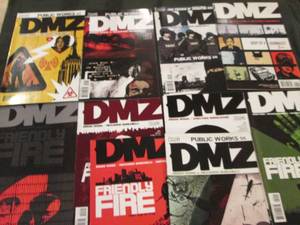 257. 10 DMZ Comic Books...