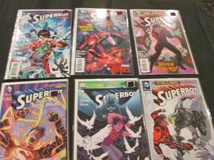 264. 6 SuperBoy Comic Books...