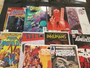 268. 10 Marvel Comic Books...