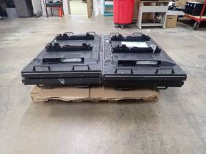 Pallet of 4 NEC&nbspX554UN Edgeless 55 Monitors  Monitors may show pressure marks when warming up  Includes Power Cables for all 4 units  reserve of $100 on lot