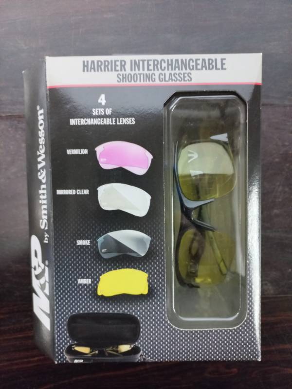 Smith & Wesson M&P Harrier Interchangeable Shooting Glasses for