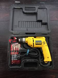 lot 56 image: DeWalt Electric Drill In Carrying Case