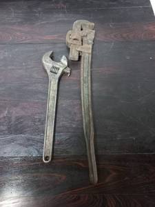 lot 109 image: Two Large Wrenches