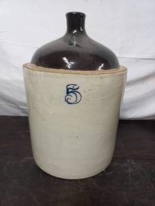 lot 151 image: 5 Gal. Ceramic Jug