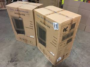 Lot of 2 Cool Air Anywhere HESSAIRE, Open Box Review all pictures