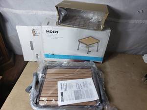 MOEN Shower Seat with Storage