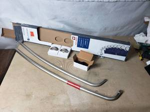 Glacier Bay Adjustable Curved Shower Rod