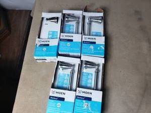 Lot of 5 MOEN Pivoting Toilet Paper Holders