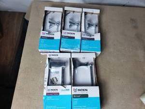 Lot of 5 MOEN Toilet Paper Holders