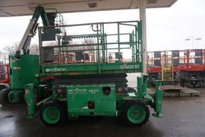 Sky Jack Model SJ6832 RT Rough Terrain 4 x 4 Scissors Lift