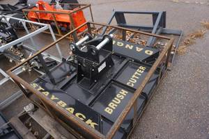 Brand New AGROTK Brand Model EXRC54 54 Excavator Hydraulic Brush Hog Attachment