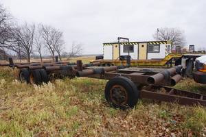 Heavy Duty Capacity Utility BargeHay Hauling Trailer