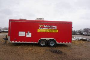 2006 HHTC 20 Tandem Axle Enclosed Camper TrailerToy Hauler