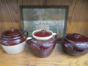 McCOY PLUS VINTAGE BEAN POTS