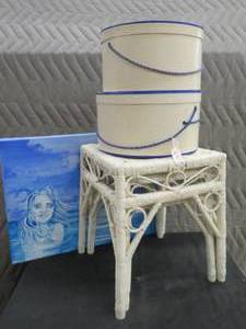 WICKER AND HATBOXES