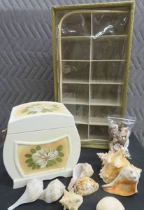 VINTAGE STORAGE AND SHELLS