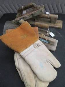 LEATHER CHOPPERS AND VINTAGE HAND TOOLS