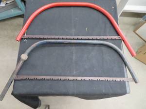 2 VINTAGE SAWS