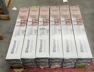 lot 27 image: 18 case Lifeproof Strand Woven Mojave Bamboo Flooring