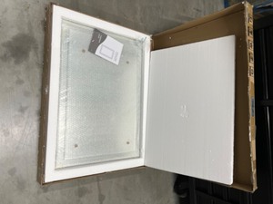 lot 17 image: FRALIMK 22 x 32 Decorative Wall Mirror