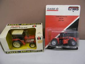 ERTL 132 SCALE IH 784 FWDTRACTOR & CASE IH COLLECTOR 164 SCALE 425HP JULY 1997 - NEW IN BOX - AWESOME PIECE - SEE PICTURES