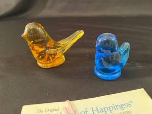 lot 16 image: Bluebird of Happiness - Signed and Dated  Other Glass Figurines