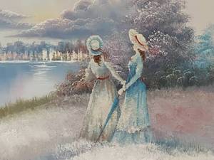 lot 65 image: Oil Painting signed Jordan.