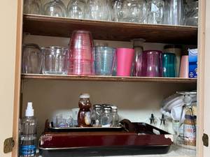lot 74 image: Contents of Kitchen Cabinet #3