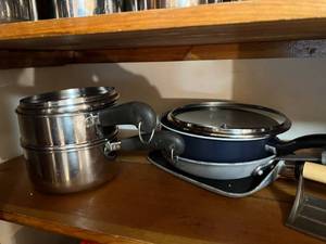 lot 42 image: Revere Ware Pots and Pans