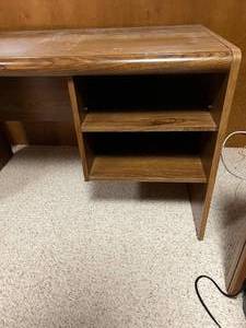 lot 128 image: Smaller Wood Desk