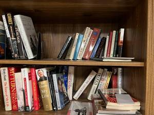 lot 135 image: Large Bookcase with Books