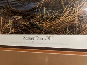 lot 117 image: Terry Redlin Signed and Numbered - Spring Run-Off