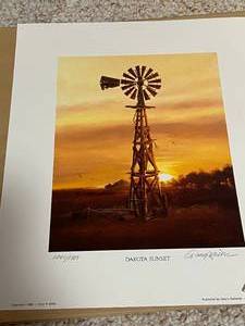 lot 122 image: Gary Miller Signed & Numbered Print and Poster with COA