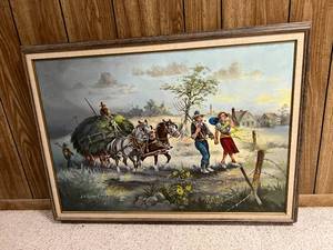 lot 121 image: Original J.A. Kirkpatrick Oil Painting