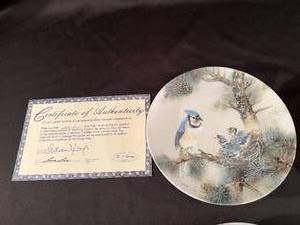 lot 160 image: Lena Liu Collector Plates with COA