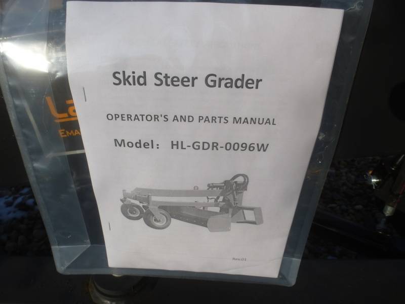 Land Honer 96 Grader Attachment