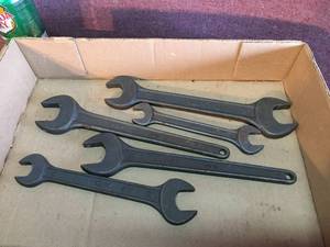 lot 27 image: TOP CombinationOpen-end Machinist Wrenches