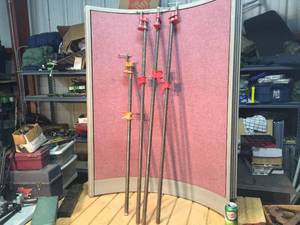 lot 46 image: 4 Pipe Clamps