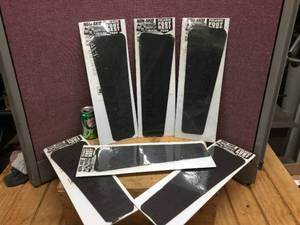 lot 65 image: 6 Vintage Polaris Believe It Foot Rest Pads - NOS