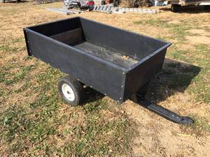 lot 87 image: Metal Yard Cart