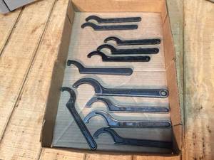 lot 112 image: Group Machinist Spanner Wrenches