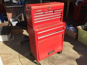 lot 118 image: Stack-ON Rolling Tool Cabinet