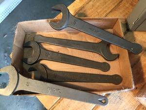 lot 120 image: 5 MAZAK Wrenches 46mm