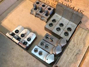 lot 141 image: Sets of LatheMilling Chuck Jaws